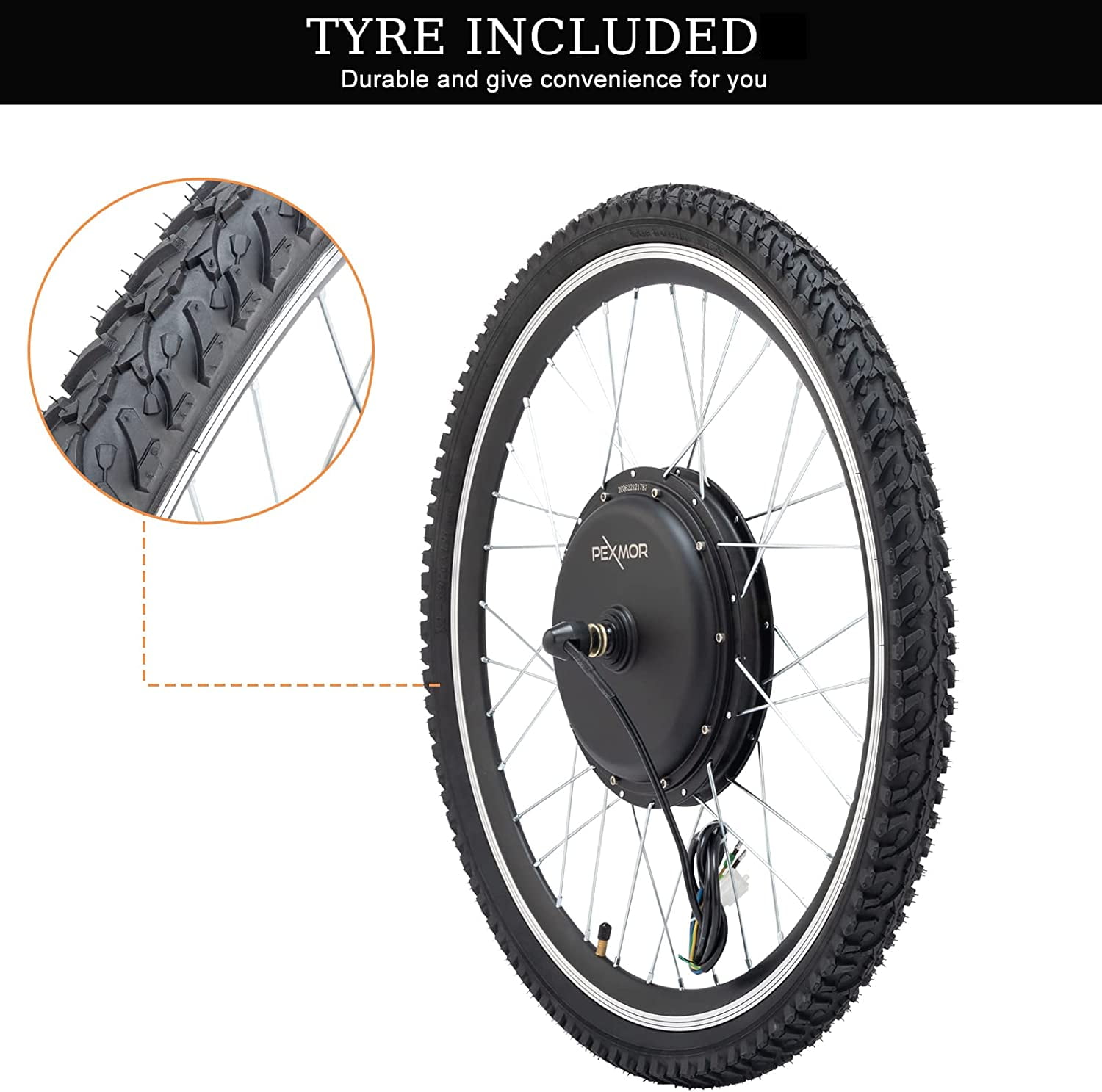 PEXMOR 26" Electric Bicycle Conversion Kit
