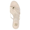 thumbnail image 4 of Madden NYC Women's Faux Leather Strappy Kitten Heel Sandals with Studded Accents, 4 of 6