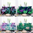 thumbnail image 3 of Lotus Leaf Printing Elastic Sofa Cover for Living Room Alllusive L Shaped Couch Cover Lotus Cushion Cover housses de canapé, 3 of 7