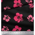 thumbnail image 2 of Soimoi Moss Georgette Fabric Artistic Flower Decor Fabric Printed Yard 42 Inch Wide, 2 of 3