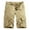 Beige, variant on JUMESGU Cargo Shorts for Men Relaxed Fit Cell Phone Pocket Men's and Big Men's Multi Pocket Cargo Short with Stretch (Dark Gray,34)
