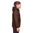 thumbnail image 3 of Youth Zone HydroSport™ Heavyweight Pullover Hooded Sweatshirt - SPORT DARK BROWN - M, 3 of 3