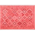 thumbnail image 1 of Ahgly Company Indoor Rectangle Abstract Red Contemporary Area Rugs, 8' x 12', 1 of 4