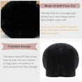 thumbnail image 4 of Winter Warm Ear Muffs for Women Foldable Earmuffs Fluffy Soft Ear Warmers, Warm Ear Covers for Cold Weather, 4 of 5