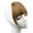 LightBrown, variant on Korikoli Clip in Bangs 100% Remy Human Hair Extensions Clip on Fringe Air Bangs with Nice Net Natural Flat Neat Bangs with Temples One Piece Hairpiece Straight Natural Black for Women