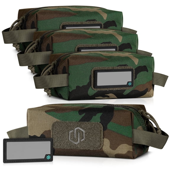 Savior Loose Sac, Soft Ammo Carrier (4 Pack)(M81 Woodland)