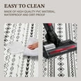 thumbnail image 3 of MatEssenz Boho Kitchen Mat, Farmhouse Cushioned Kitchen Rugs, Anti-Fatigue Non-Slip Kitchen Floor Mats, Stain Resistant Mats for Home, Office, Sink, Laundry-17.3" x39-1/2 Inch-Boho White, 3 of 6