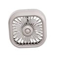 thumbnail image 4 of Ventilador de coche pequeño, ventilador USB pequeño, ventilador USB ajustable de 3 velocidades, mini ventilador portátil Caqui, 4 of 9