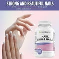 thumbnail image 6 of Healblend Hair Skin & Nails Vitamin Supplement - Support Hair Growth, Healthy Skin, Strong Nails with Multivitamin Multimineral for Women & Men - 60 Capsules, 6 of 9
