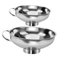 thumbnail image 4 of CTIRCHIU Set of 2 Stainless Steel Spice Funnels with Ergonomic Handles for Easy Jar Filling, 4 of 8