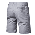 thumbnail image 2 of Men's Stretch Chino Short Slim Fit Flat Front Shorts Summer Cotton Casual Shorts with Pocket, 2 of 4