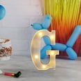 thumbnail image 2 of Light Up Letters, Led Letter Lights 26 Alphabet and 10 Number, Decorative Lighted Letter and Number, Battery Powered Led Marquee Letters for Party, Bar, Night Light, Home Decor, 2 of 6