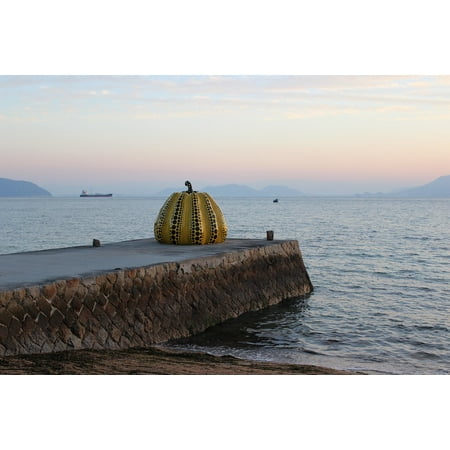 - Canvas Print Attraction Pumpkin Island Landmark Art Sculpture Stretched Canvas 10 x 14