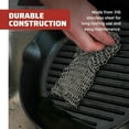 thumbnail image 2 of Camp Chef Chainmail Scrubber - 7x7 Inch Stainless Steel Cookware Cleaner for Cast Iron & Steel Griddles, 2 of 7
