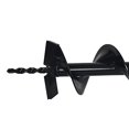 thumbnail image 4 of XtremepowerUS Post Hole Digger Replacement Auger Bits Digging 3/4" Shaft Size Plant Fence Dig Planting Hole Fence Dig (12"), 4 of 5