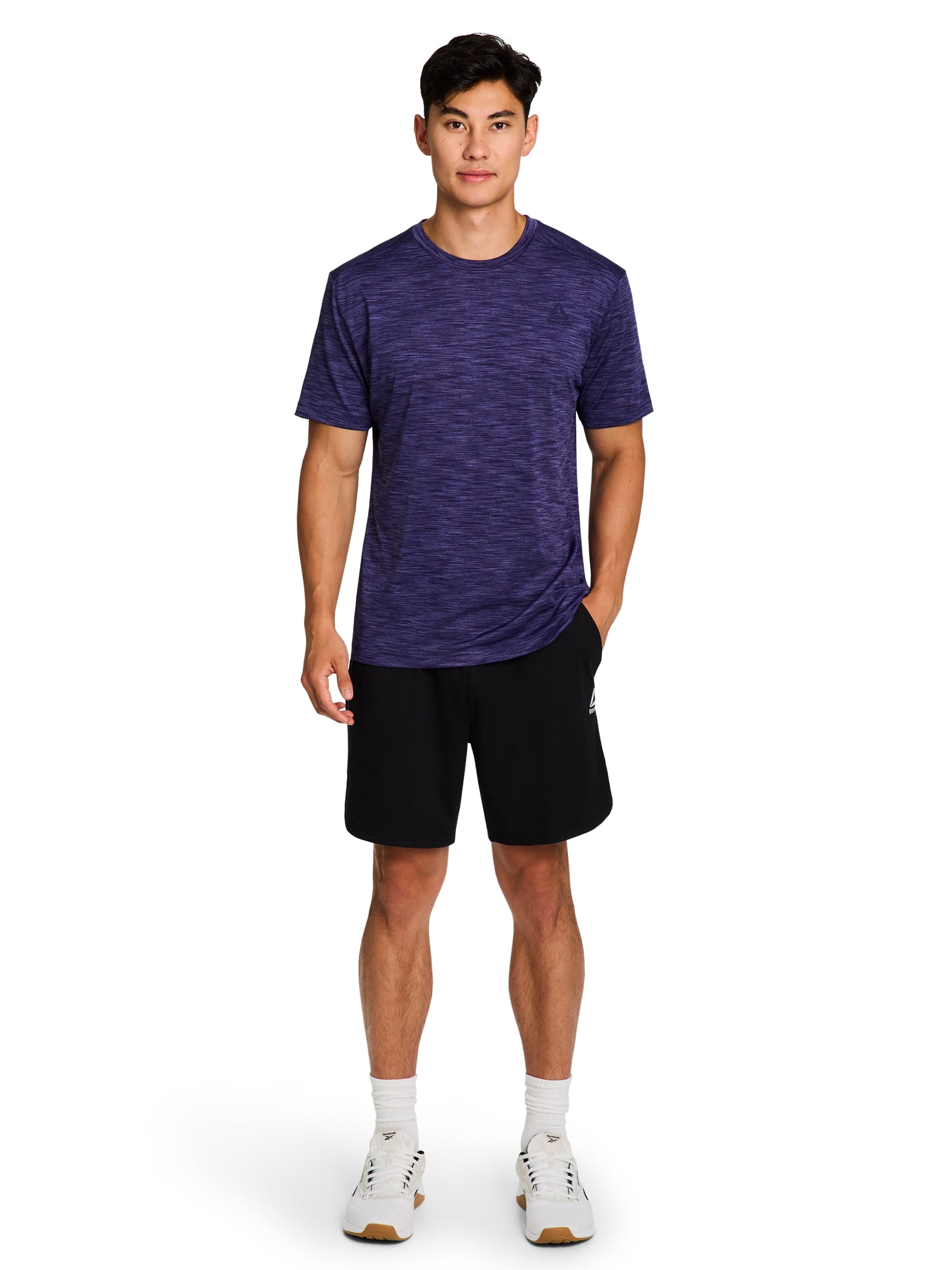 Reebok Men's & Big Men's Stride Performance Tee Shirt, Sizes XS-5XL
