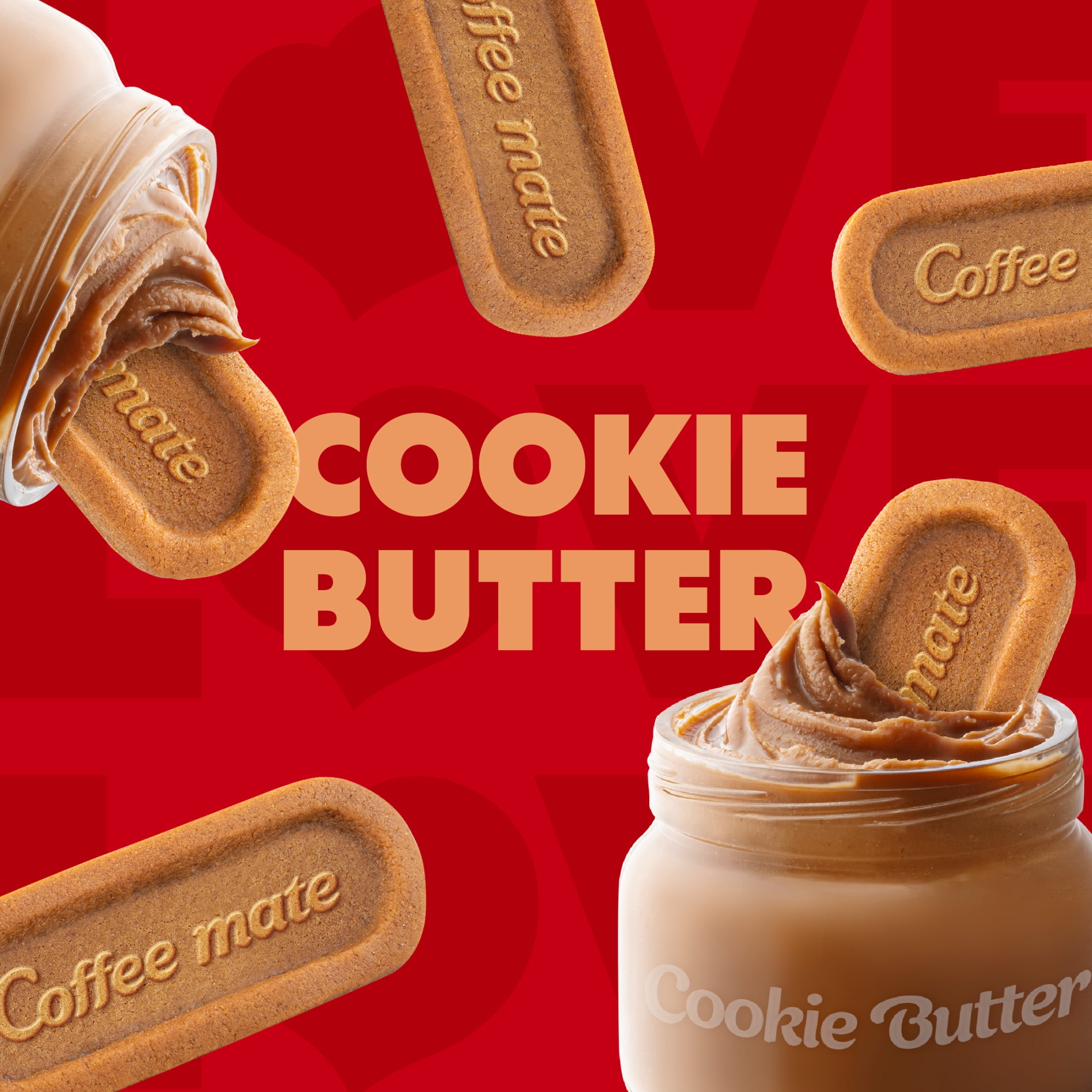 Nestle Coffee Mate Zero Sugar Cookie Butter Liquid Coffee Creamer, 16 fl oz