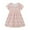 Pink, variant on Odeerbi Toddler Girls Floral Dress Holiday Cotton Dress for Kids Children Summer Ruffle Cap Sleeve Flower Print Dresses 2-7 Years Pink