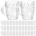 thumbnail image 1 of GOOHOCHY 50 piezas de decoración de vasos de cerveza para casa de muñecas, modelo de mini vasos de cerveza simulados, vasos de cerveza en miniatura, 1 of 8