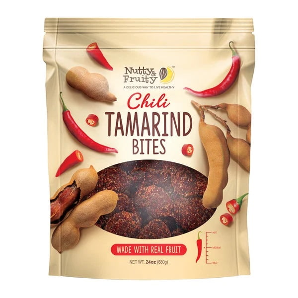 Nutty & Fruity Chili Tamarind Bites, 24 Ounce