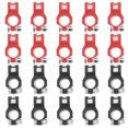 thumbnail image 1 of Terminal de Cable de Batería , 10 Pares de Conectores de Abrazaderas de Terminal de Cable de Batería, Ajuste Positivo Y Negativo para Nissan Unbranded 1618200380611, 1 of 7