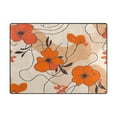 thumbnail image 3 of Abstract Floral Design 63''x48'' Plush Memory Foam Bath Mat, Soft, Absorbent, Non Slip, Durable, 3 of 7
