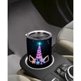 thumbnail image 4 of 20oz Galaxy Unicorn Tumbler-Stainless Steel Travel Mug With Lid And Straw (Galaxy Unicorn Tumbler ), 4 of 5