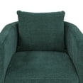 thumbnail image 3 of Miekor Furniture Sutton Peacock Swivel Barrel Chair 74063, 3 of 12