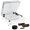 Piano White, variant on Fluance RT87 Reference High Fidelity Dual-Plinth Turntable (Piano White), VB65 3-in-1 Vinyl Record & Stylus Cleaning Kit, RW03 HiFi Vinyl Record Weight Stabilizer