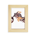 thumbnail image 1 of Colorful Motorcycle Art Grain Outline Desktop Display Photo Frame Picture Art Painting 5x7 inch, 1 of 3