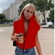 thumbnail image 5 of Txlixc Chaleco ligero y esponjoso para mujeres Txlixc moda, 5 of 5