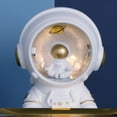 thumbnail image 4 of Decoración de escritorio de astronauta con decoración de escultura de resina de paleta para el hogar (S blanco) Ehuebsd Libre de BPA, 4 of 9
