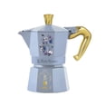 thumbnail image 2 of Bialetti — Moka Express Bridgerton: icónica máquina de café espresso para estufa — Licencia oficial de Netflix, 3 tazas (4.3 oz.), aluminio, 2 of 4