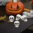 thumbnail image 2 of 10pcs Halloween Skeleton Head Small Skulls Mini Skulls Halloween Party Props, 2 of 5