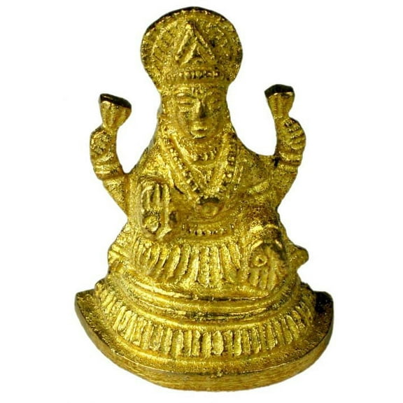 KrishnaCultute KK102 Brass Laxmi 1.6"