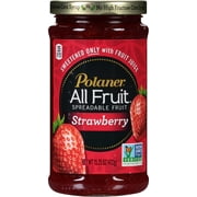 Polaner All Fruit Gluten Free Strawberry Spreadable Fruit, Strawberry Fruit Spread, 15.25 OZ
