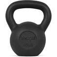 thumbnail image 1 of Juego de pesas rusas Yes4All de hierro fundido macizo de 5 a 50 kg, color negro, 1 of 6