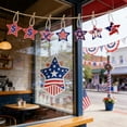 thumbnail image 7 of 12 Pcs Patriotic Star Cutouts 4th of July Paper Star Cutouts Independence Day Stars Accents for Memorial Day DIY Bulletin Board Star Cutouts for Kids Patriotic Theme Party Decor, 7 of 7