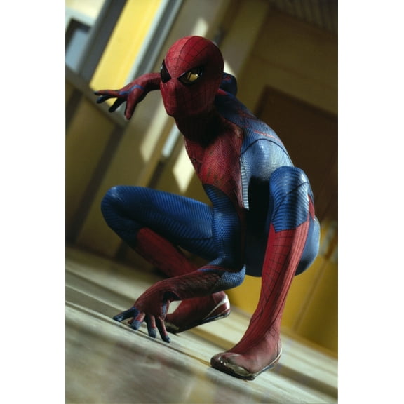 Andrew Garfield in a Spiderman Costume Ready to Attack Photo Print (8 x 10)
