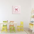 thumbnail image 3 of Stupell Industries Traditional Pink Bow with Circular Gingham Canvas Art, 17 x 17, by Christine Simpson Art, 3 of 8