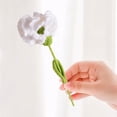 thumbnail image 1 of Clavel de ganchillo, flores de ganchillo hechas a mano, exquisita flor de clavel tejida a mano, acabado estético para decoración del hogar y la Oficina, 1 of 6