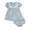 Slate, variant on Modern Moments by Gerber Dress With Crochet Lace Collar and Diaper Cover, 2-Piece, Sizes 0/3 Months - 24 Months