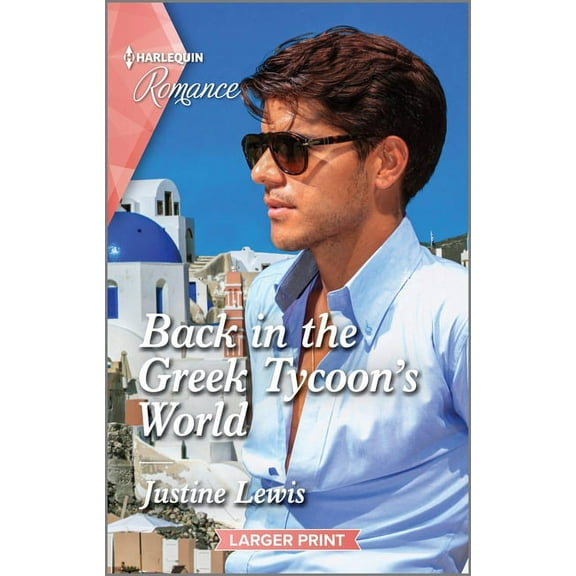 Back in the Greek Tycoon's World (Paperback)(Large Print)