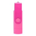 thumbnail image 1 of Rose Red Metal Rotation Portable USB Flash Drive High Speed U Disk Memory Stick (16G), 1 of 5