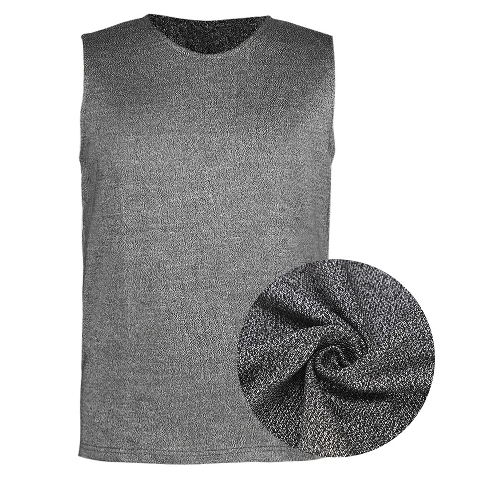 Anti Stab Vest Cut Resistant Clothing Level 5 Protective Vest Cut Resistant Anti Slash Stab Round Neck Waistcoat Safety Supplies ,More Durable