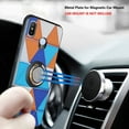 thumbnail image 2 of Labanema Xiaomi Mi A2 Lite /Redmi 6 Pro Case with 360 Degree Rotating Ring Stand, Support Magnetic Car Mount, Protective Cover for Xiaomi Mi A2 Lite /Redmi 6 Pro (Triangle), 2 of 7