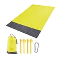 thumbnail image 3 of Manta de Picnic de bolsillo perfecl 210x200cm Plegable a prueba de arena Estera de Picnic grande, 3 of 8