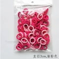 thumbnail image 2 of TELOLY 100Pcs Hair Ties High Elasticity Toddler Hair Ties Small Elastic Hair Ties,Style 1, 2 of 4