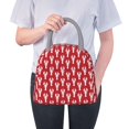 thumbnail image 5 of Easygdp Cartoon Lobster Bolsa de Almuerzo Insulada Grande, Forro de Aluminio, Diseño Espacioso, a Prueba de Fugas, Ideal para Trabajo, Picnics, Viajes y Actividades al Aire Libre, 5 of 5