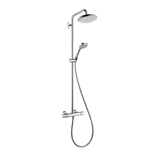 Conair Home 6-Setting Fixed-Mount Chrome Showerhead with Microban Protection PCWM6 